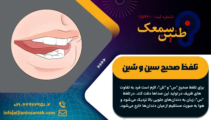 تلفظ سین شین